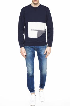 Logo sweatshirt, zdjęcie 2 Logo sweatshirt od Stone Island